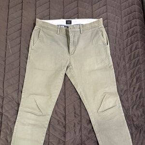 J. Crew 250 SKINNY Green Pants